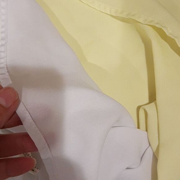 𝅺SWEET Wanderer Halter Tank Neon Yellow Size Large - Picture 10 of 10